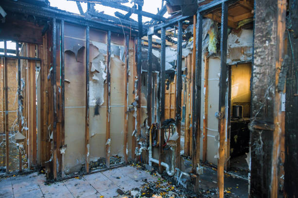 Professional Fire Damage Removal technician working in Quincy, WA